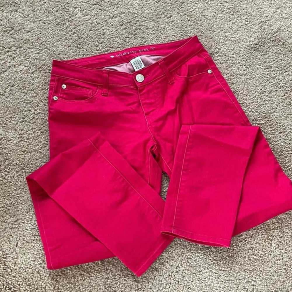 VINTAGE HOT PINK JEANS - image 2