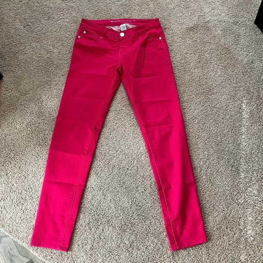 VINTAGE HOT PINK JEANS - image 5