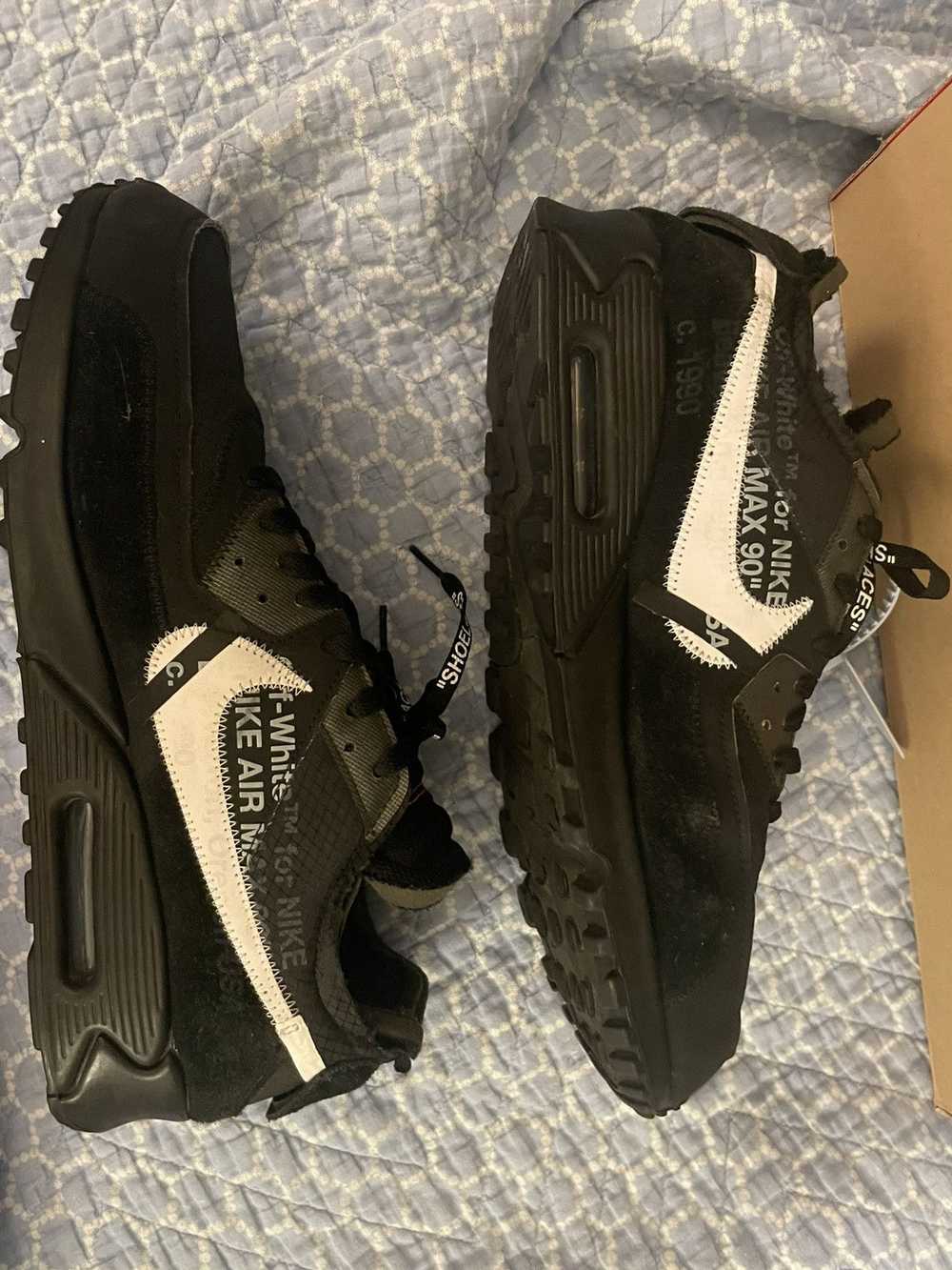 Nike × Off-White Off-White Nike Air Max 90 Black - image 3