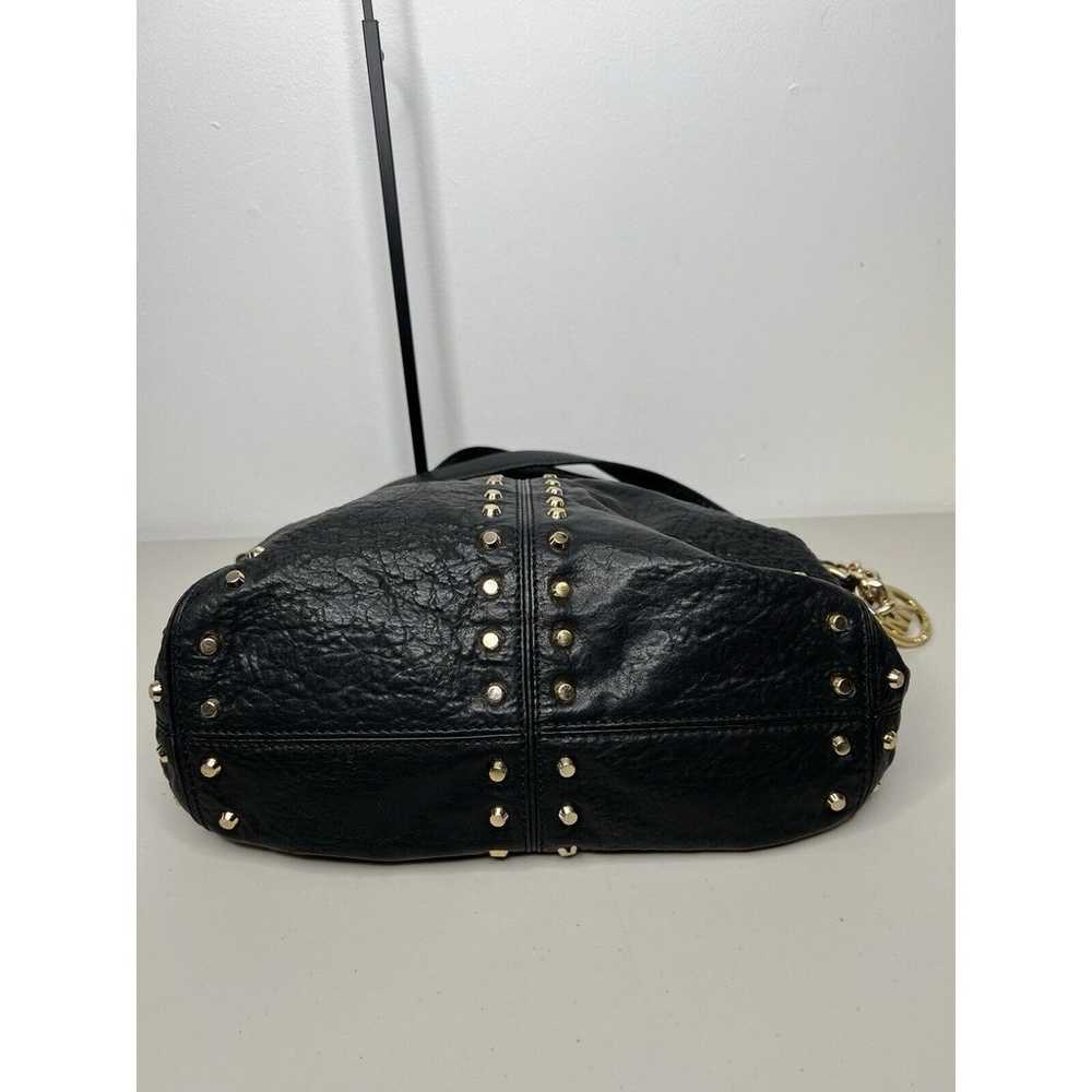 Michael Kors Uptown Astor Black Leather Studded G… - image 6