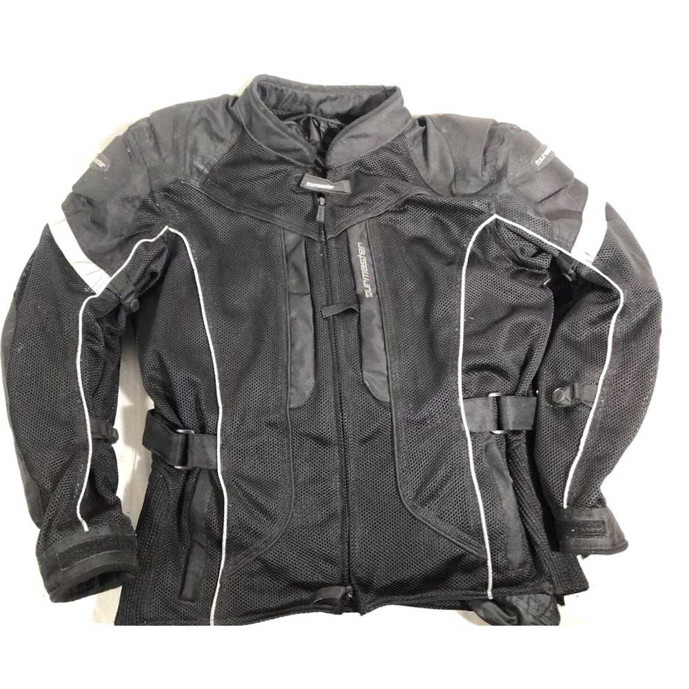 Vintage TourMaster black Sonora Air Jacket, 3/4 M… - image 1