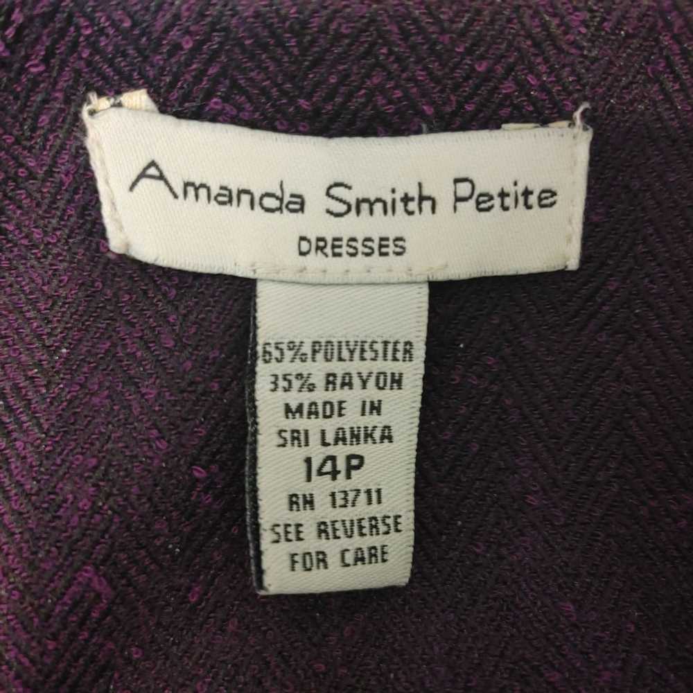 Other AMANDA SMITH PETITE Womens 14 Petite Purple… - image 4