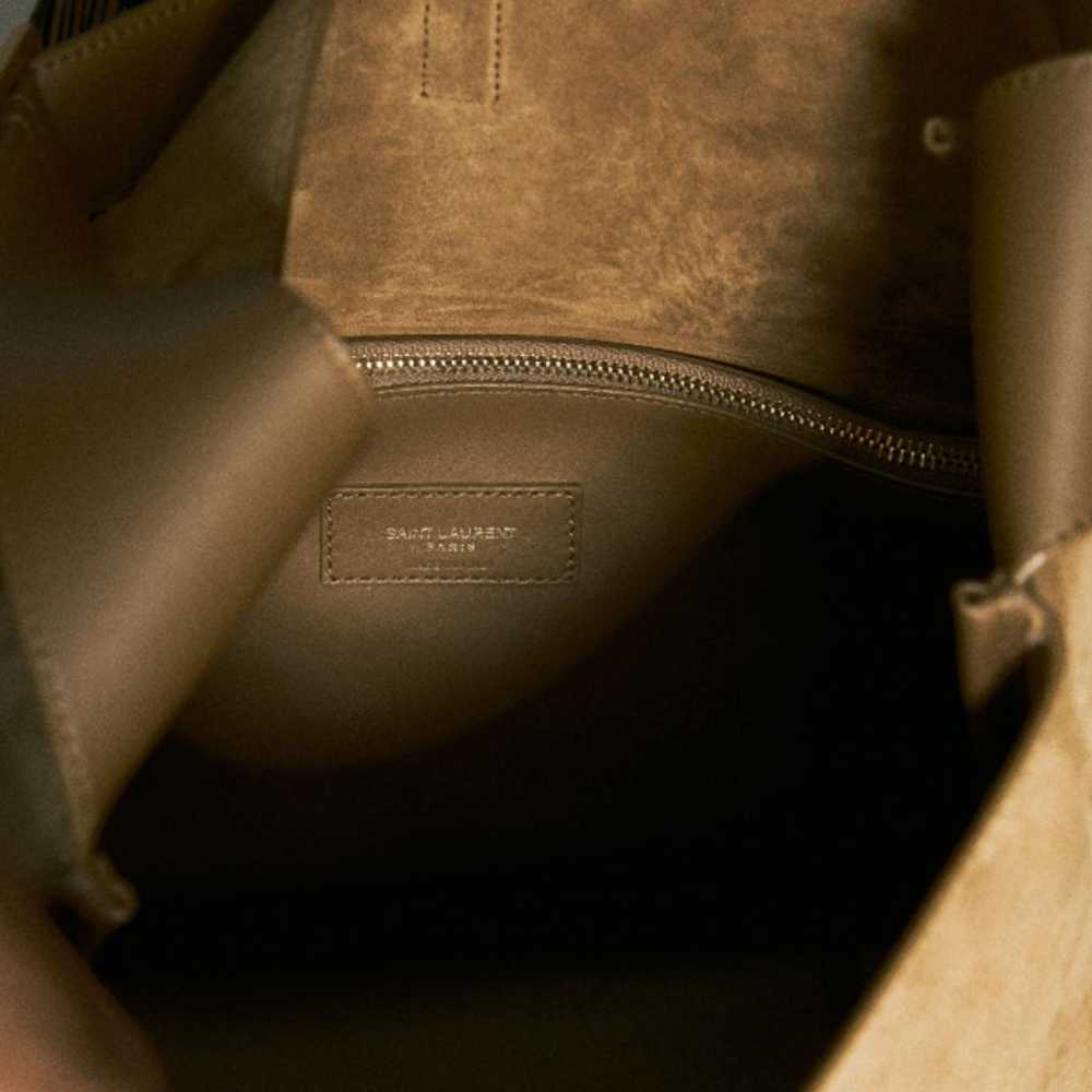 Saint Laurent Le 5 à 7 leather handbag - image 2