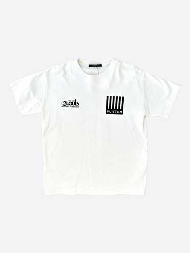 Louis Vuitton Louis Vuitton White Barcode Logo Tee