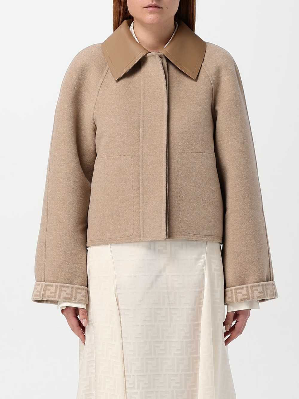 Fendi Fendi Blazer Woman Beige - image 1