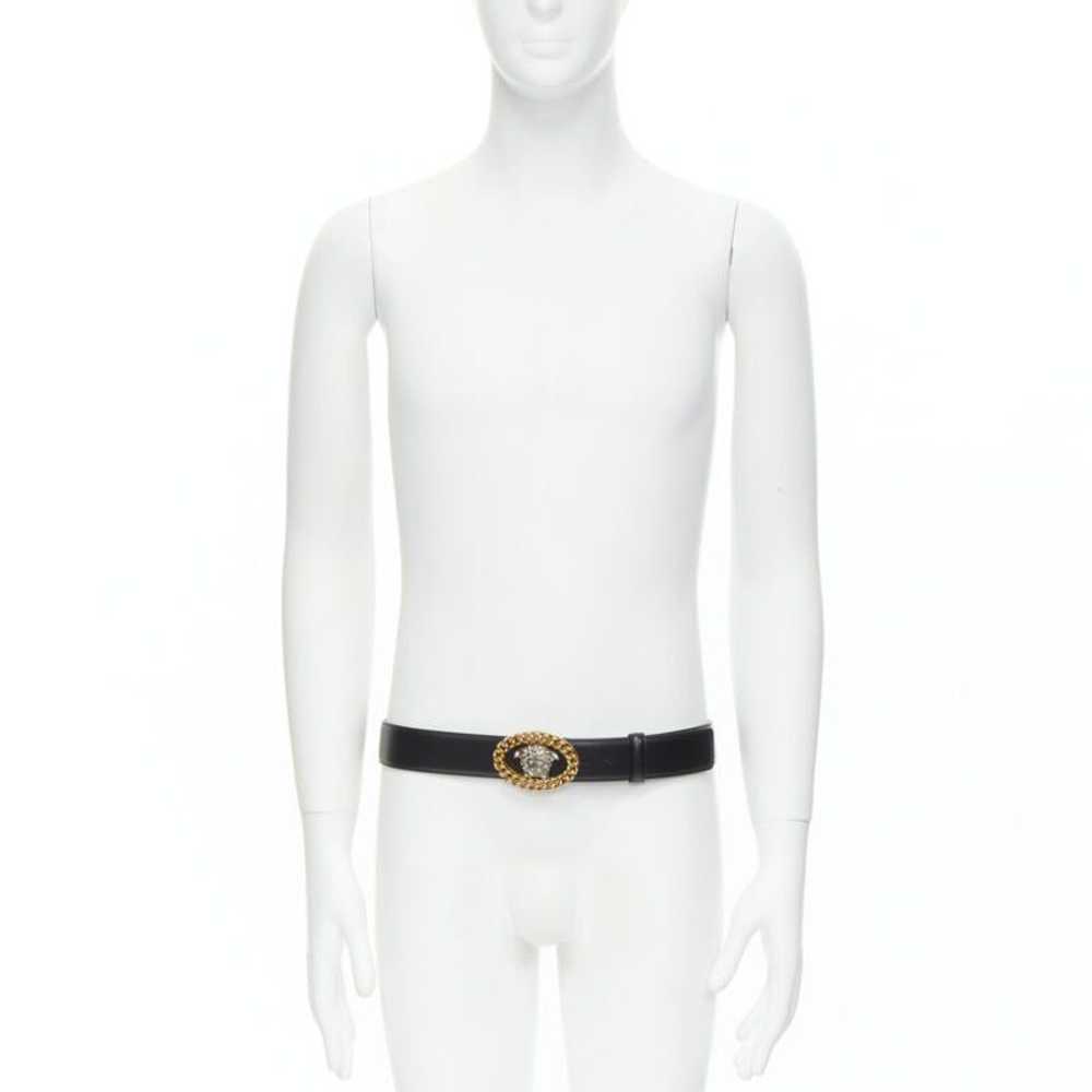 Versace new VERSACE Runway Medusa gold chain silv… - image 2