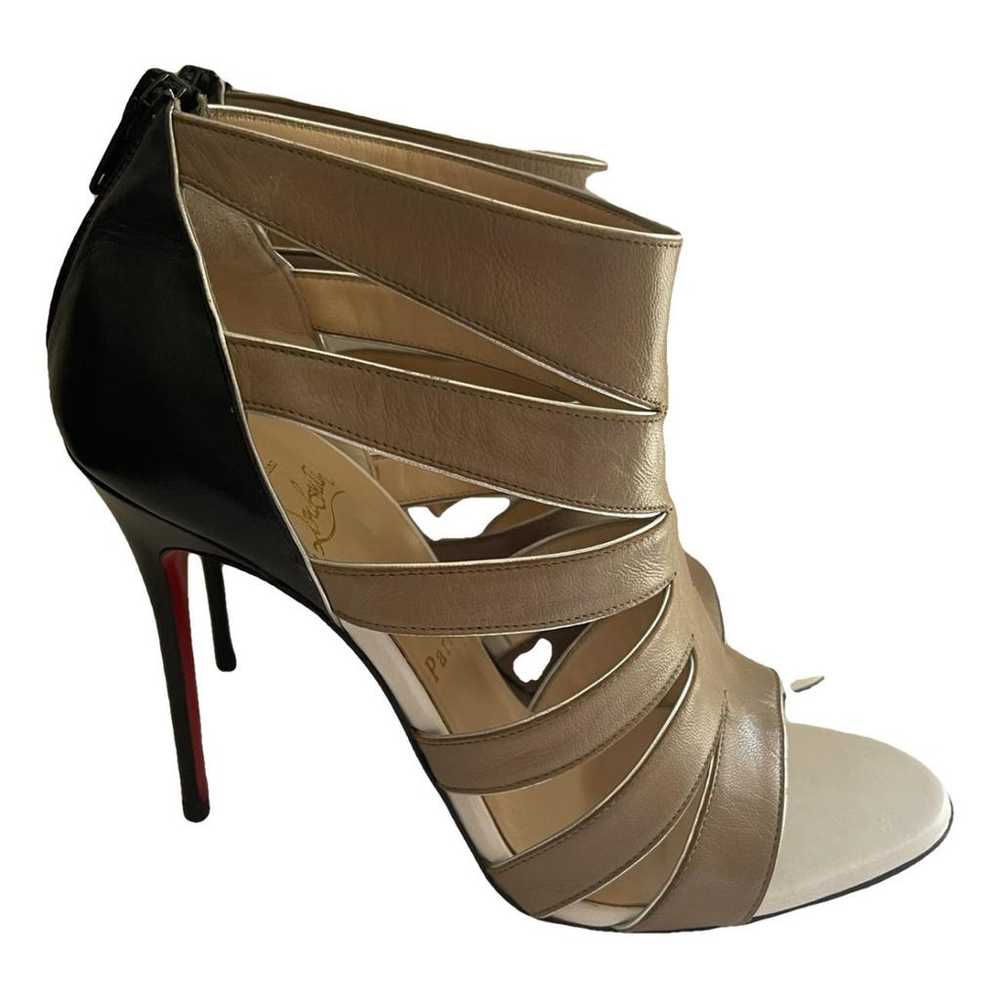 Christian Louboutin Leather heels - image 1