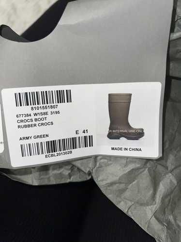 Balenciaga BALENCIAGA CROC RAIN BOOTS