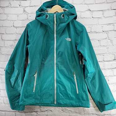 The North Face Womens Medium Teal Blue Fitted Wat… - image 1