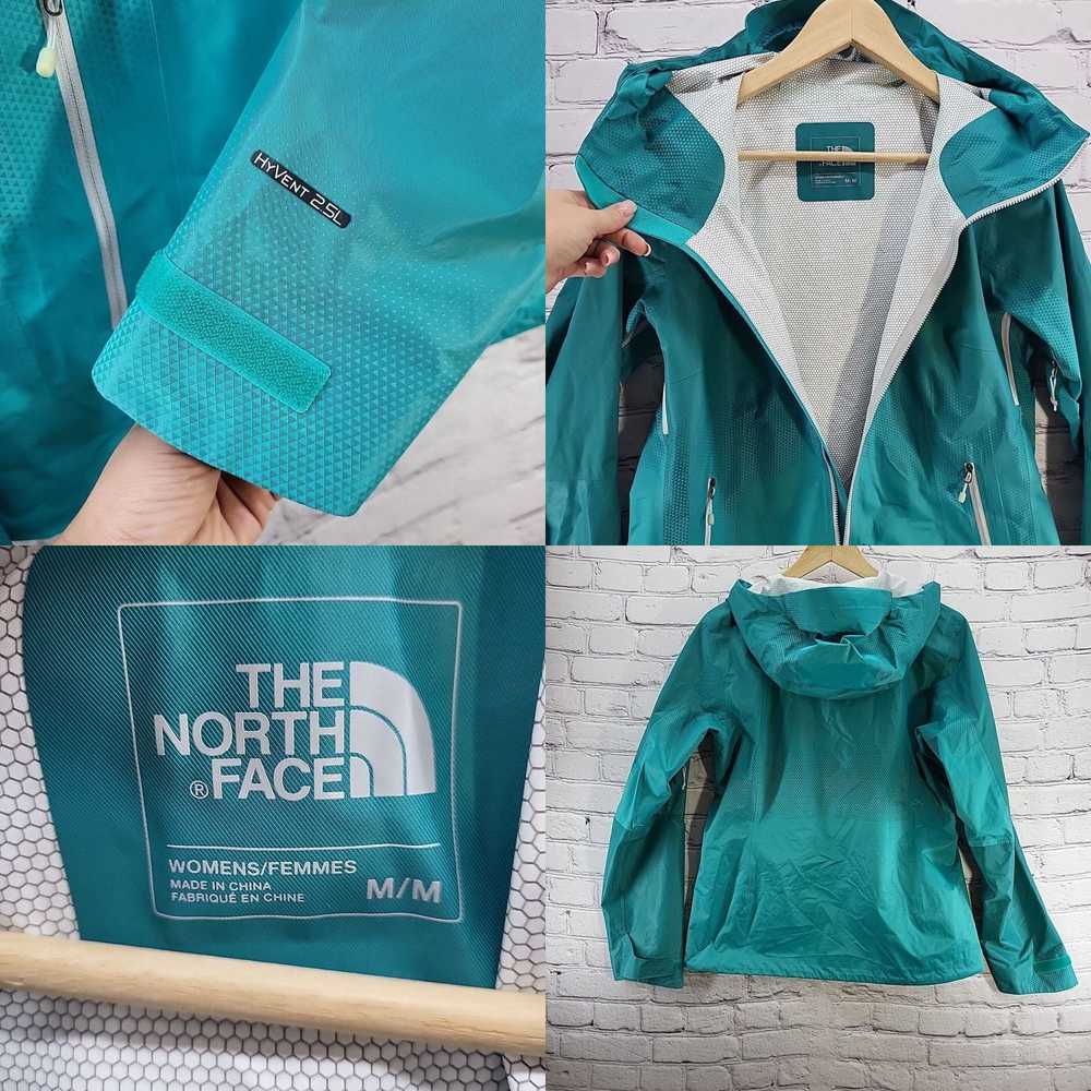 The North Face Womens Medium Teal Blue Fitted Wat… - image 8