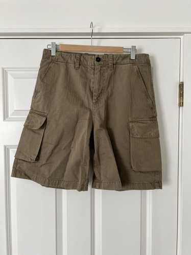 Our Legacy Olive green mount shorts