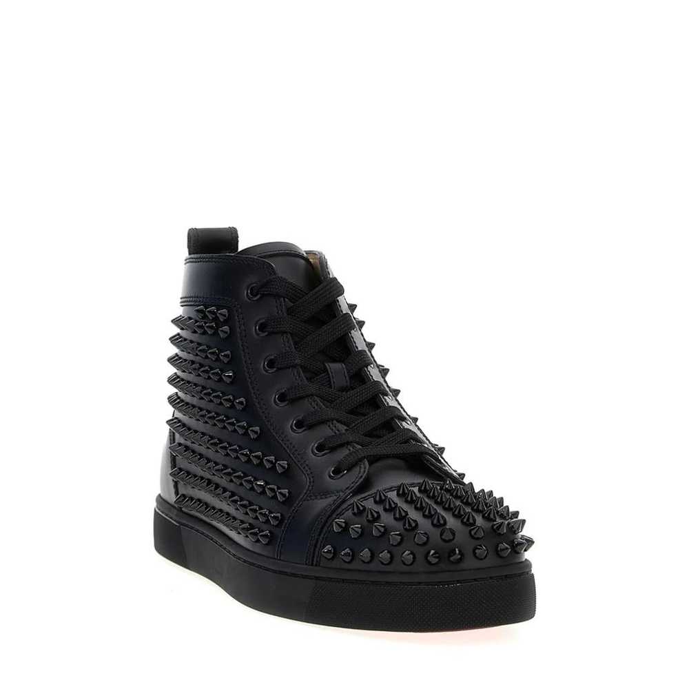 Christian Louboutin Leather high trainers - image 2