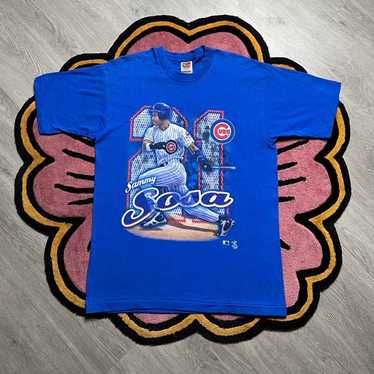 Sammy Sosa Chicago Cubs Vintage 90s Shirt 2XL/XXL online Pro Player MLB Baseball NWT