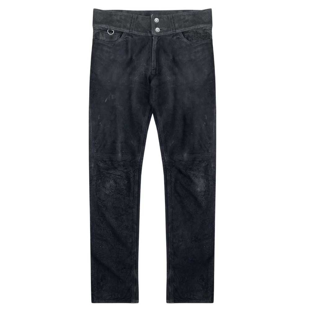 Undercover Undercover Black Leather Pants - image 1