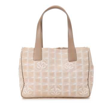 Beige Chanel New Travel Line Tote