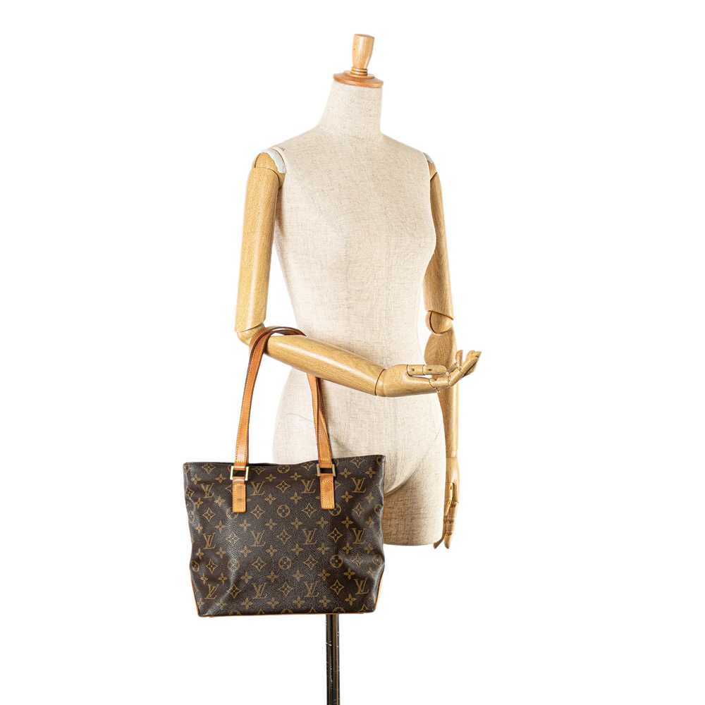 Brown Louis Vuitton Monogram Cabas Piano Tote Bag - image 9