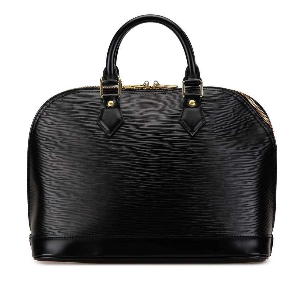 Black Louis Vuitton Epi Alma PM Handbag - image 1