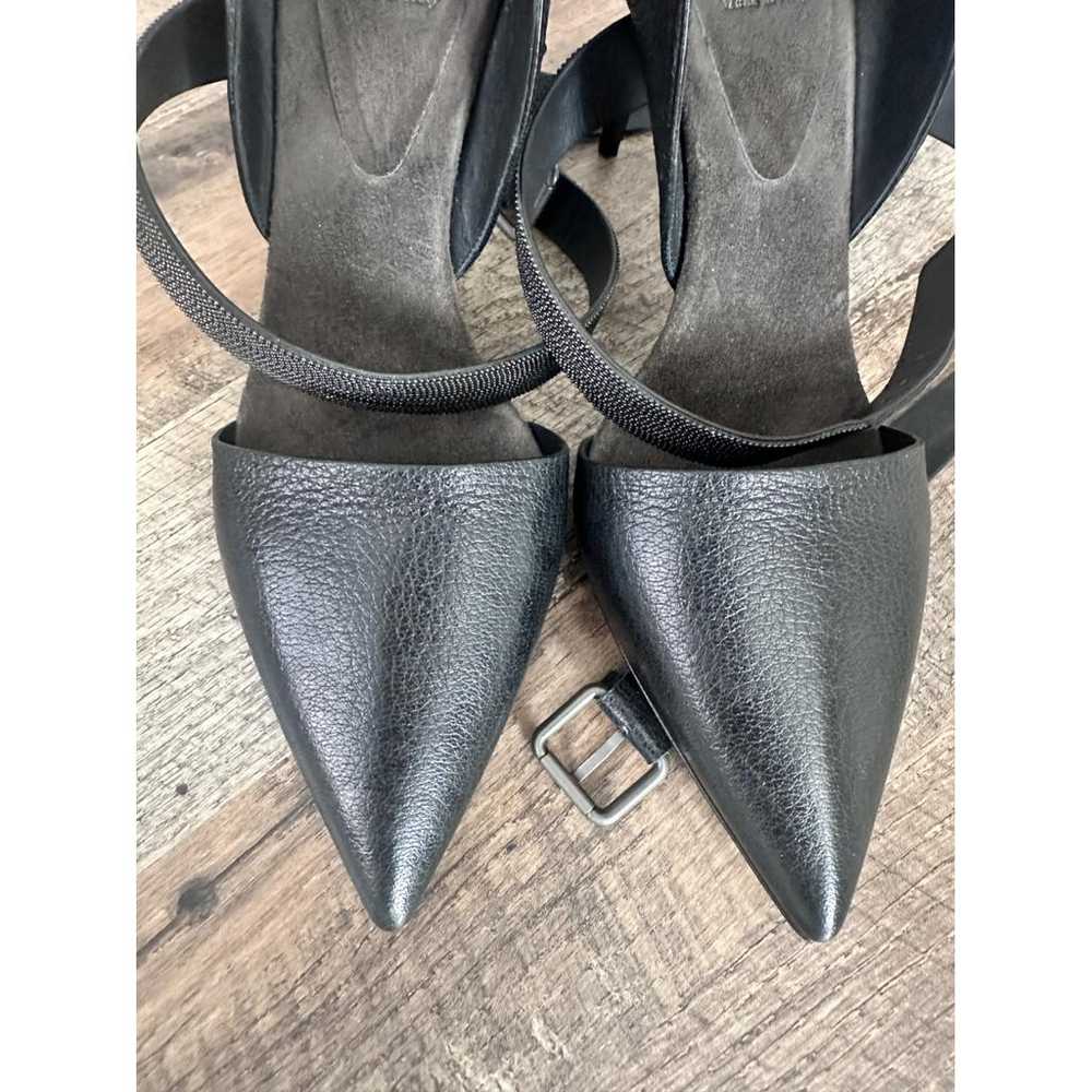 Brunello Cucinelli Leather heels - image 2