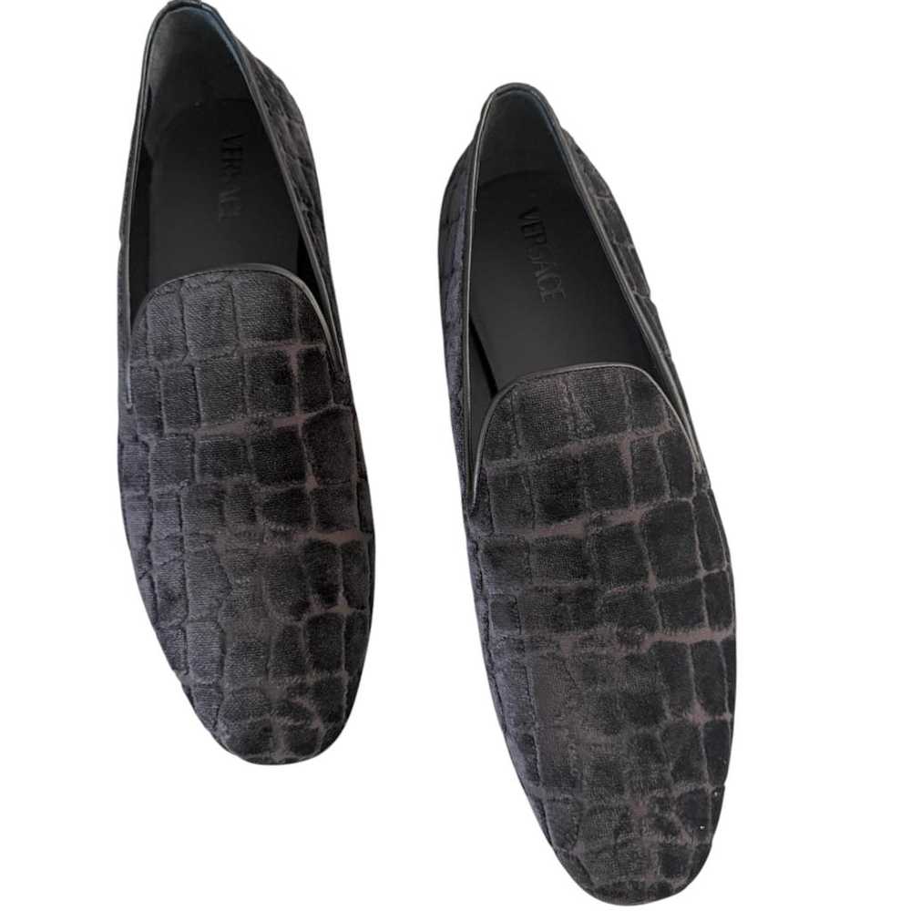 Versace Velvet flats - image 6