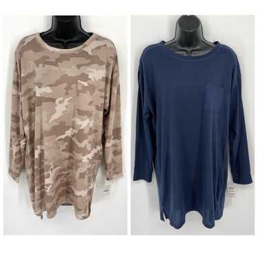 Other Jenni NWT 2 Pk Bundle Tiedye Sleep Shirts M… - image 1