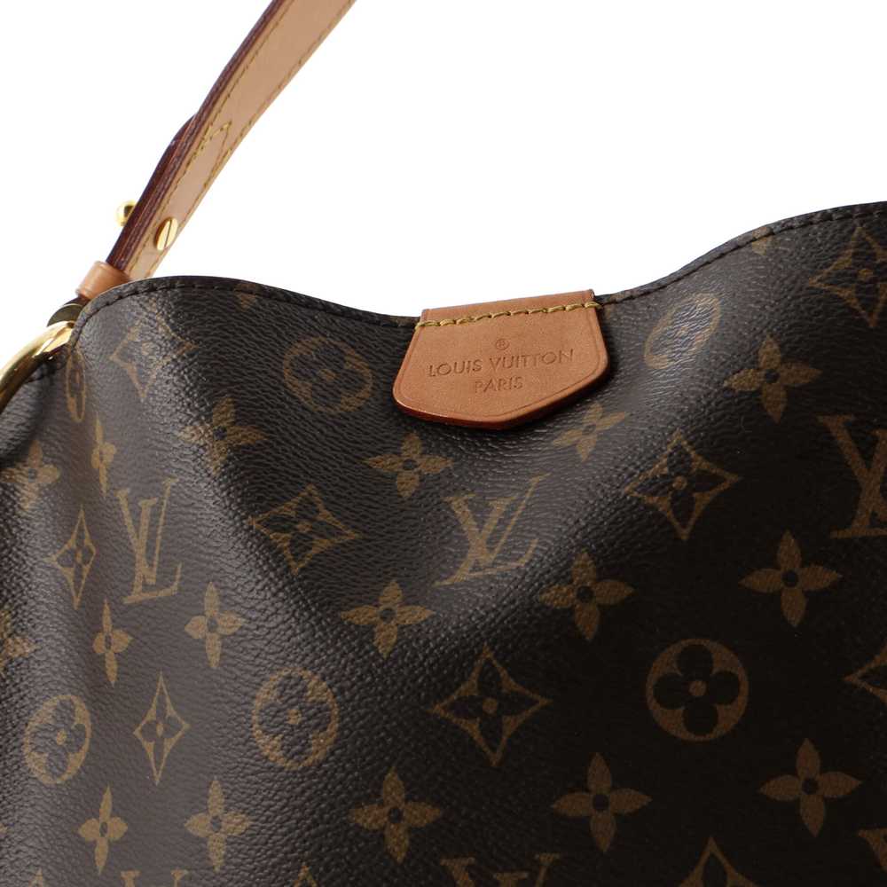 Louis Vuitton Graceful Handbag Monogram Canvas PM - image 6