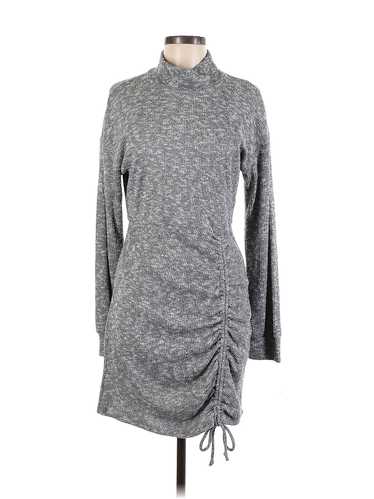 Xhilaration Women Gray Casual Dress M - image 1