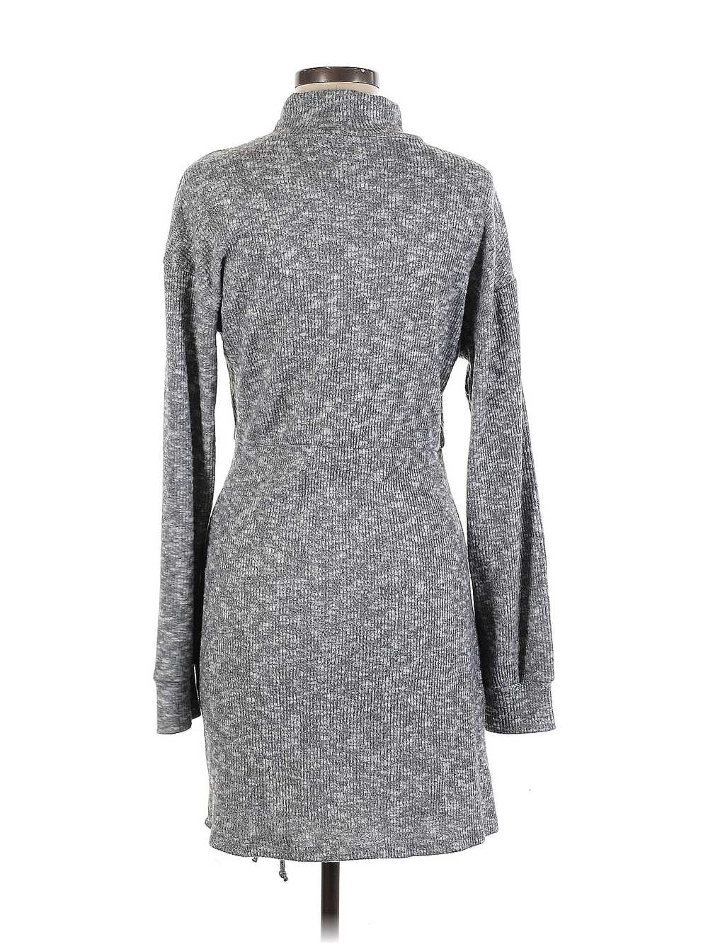 Xhilaration Women Gray Casual Dress M - image 2