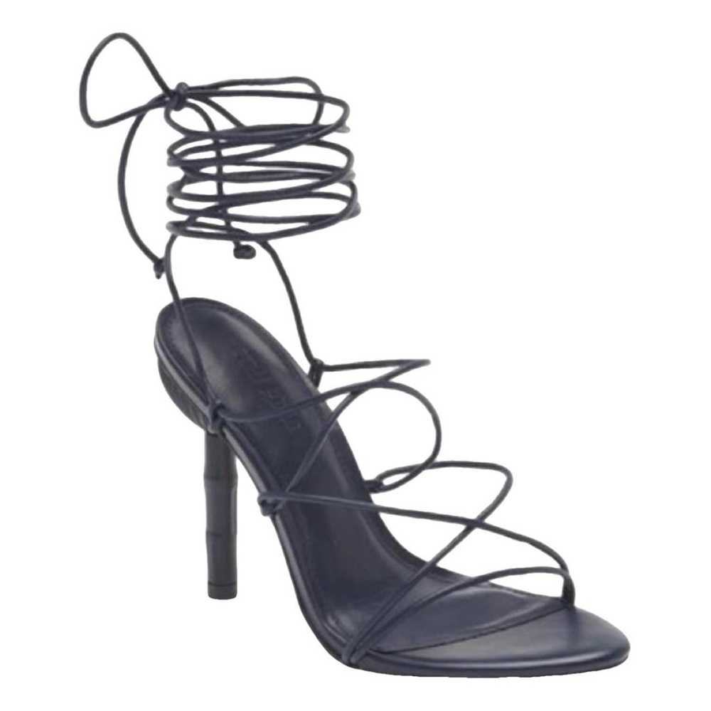 Cult Gaia Soleil leather sandal - image 1