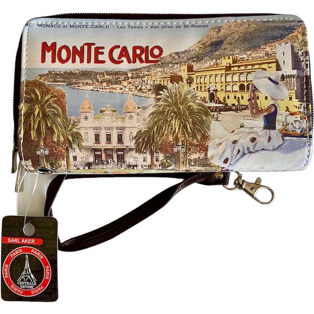 Vintage Monte Carlo Wallet Sarl Aker Paris - image 1