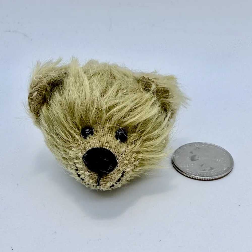 Mohair Teddy Bear Pin Jewelry Brooch - image 2