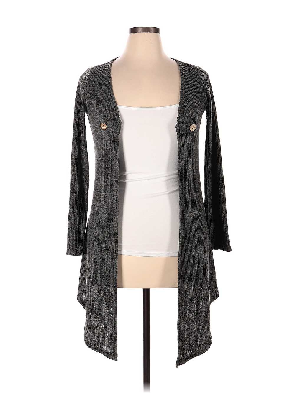 Unbranded Women Gray Cardigan XL - image 1