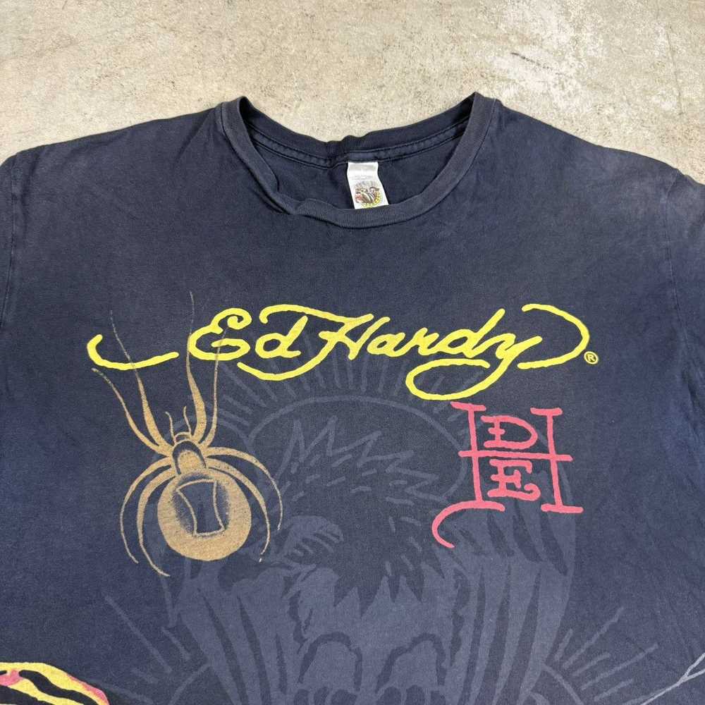 Ed Hardy × Vintage Vintage Y2k Ed Hardy Tiger and… - image 3