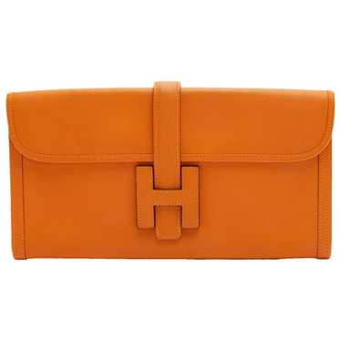 Hermès Leather clutch bag - image 1