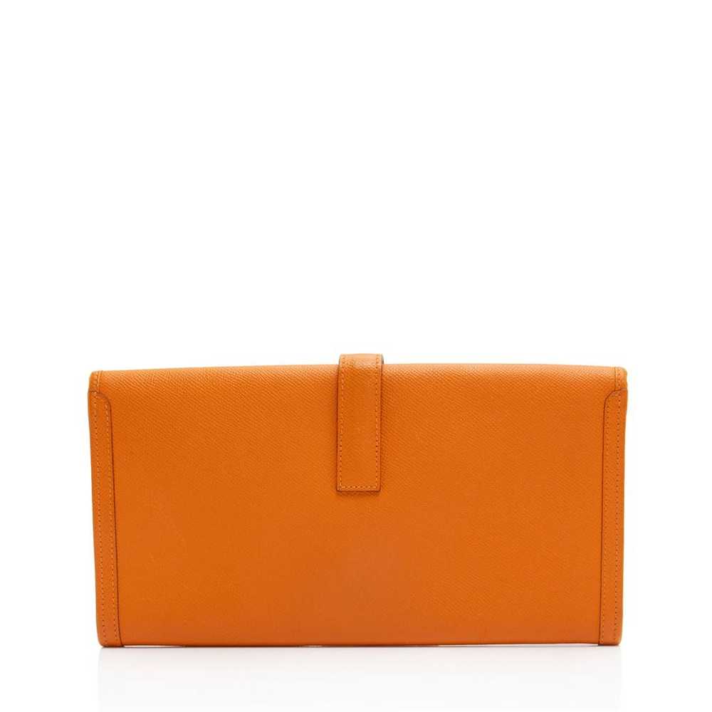 Hermès Leather clutch bag - image 3