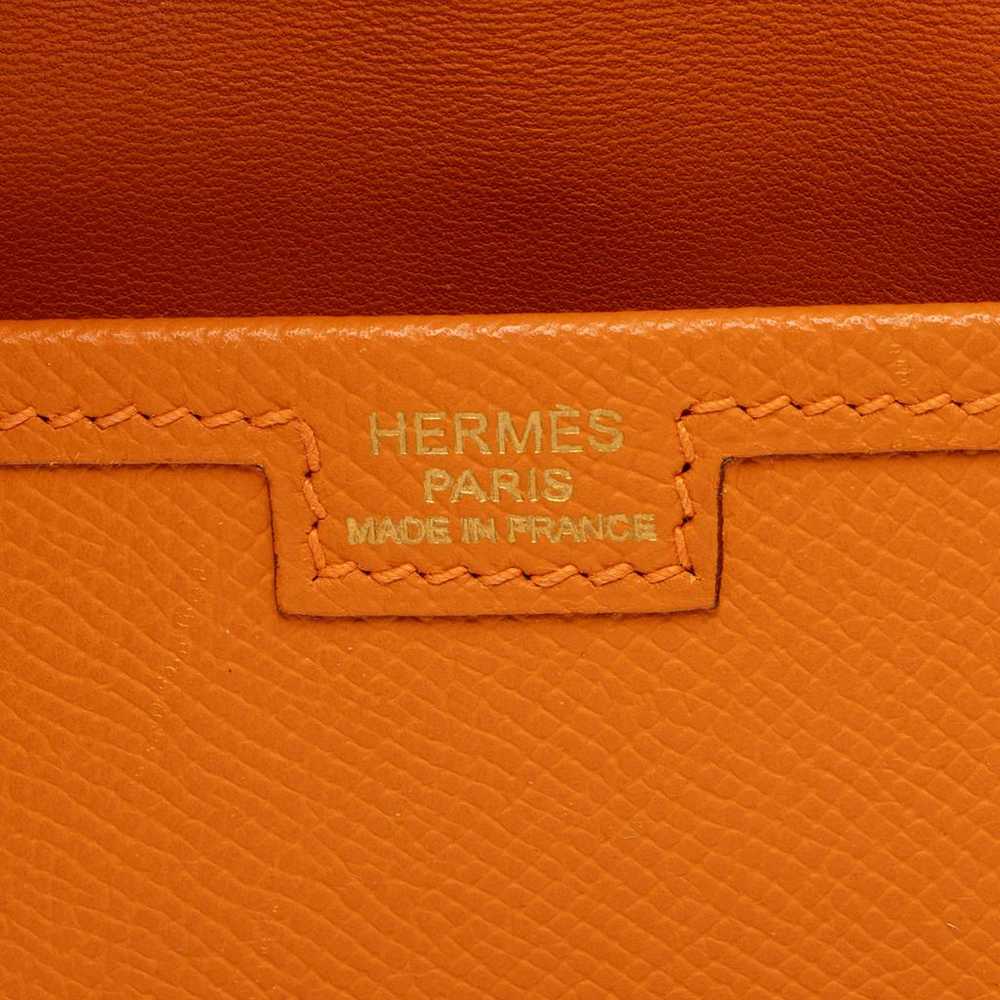 Hermès Leather clutch bag - image 6