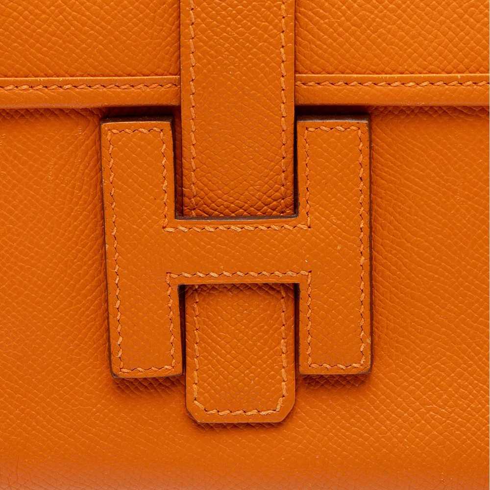 Hermès Leather clutch bag - image 7