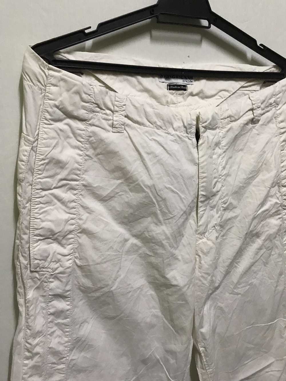 Stone Island Stone island white trouser ss 2002 i… - image 3