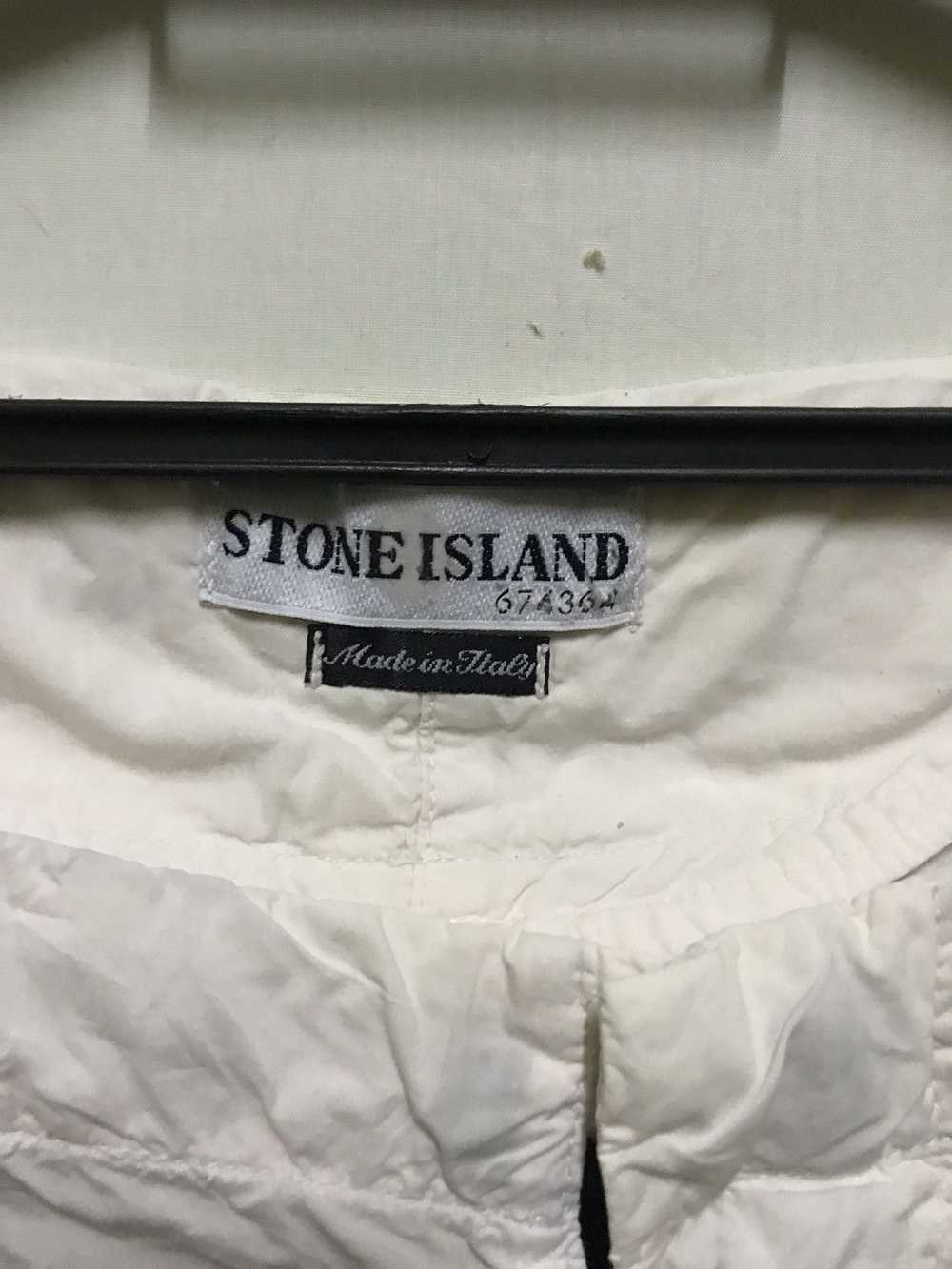 Stone Island Stone island white trouser ss 2002 i… - image 7