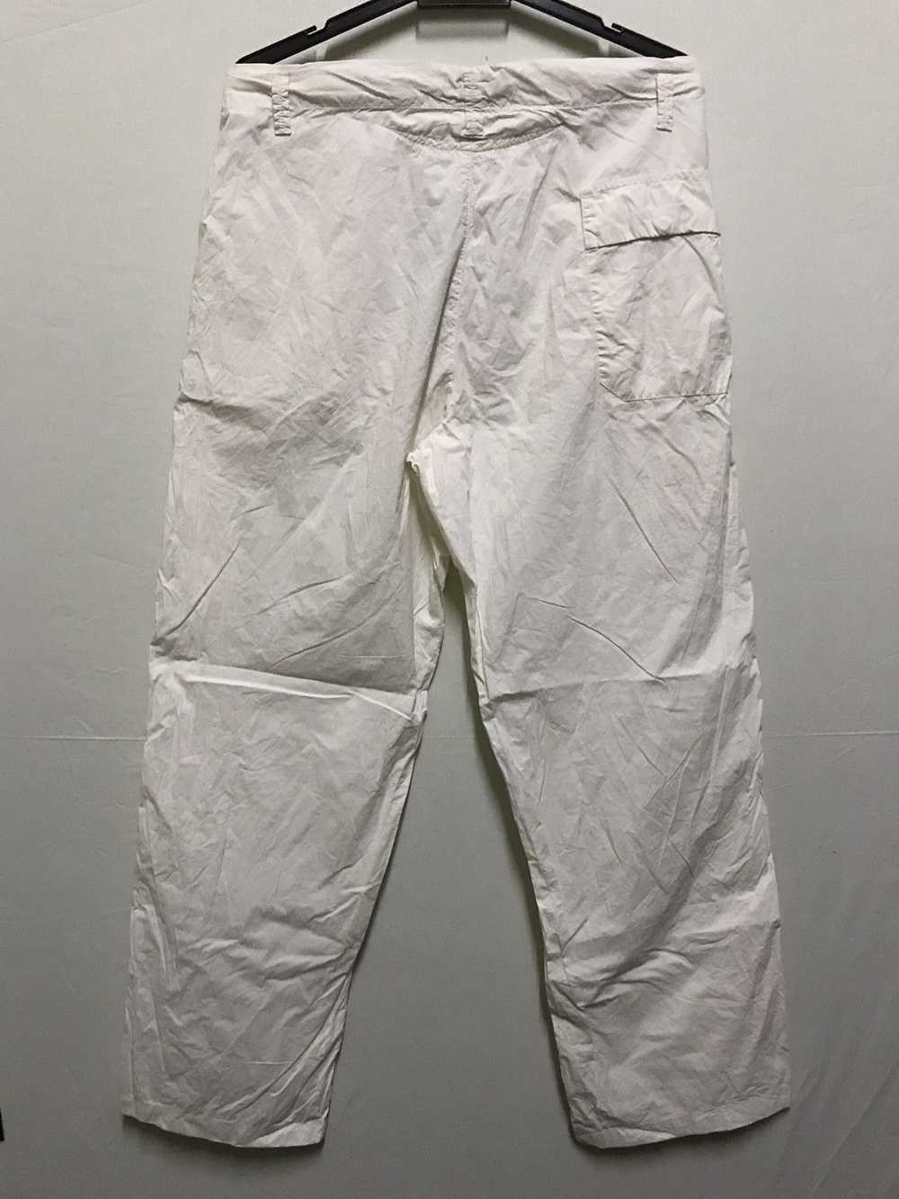 Stone Island Stone island white trouser ss 2002 i… - image 9