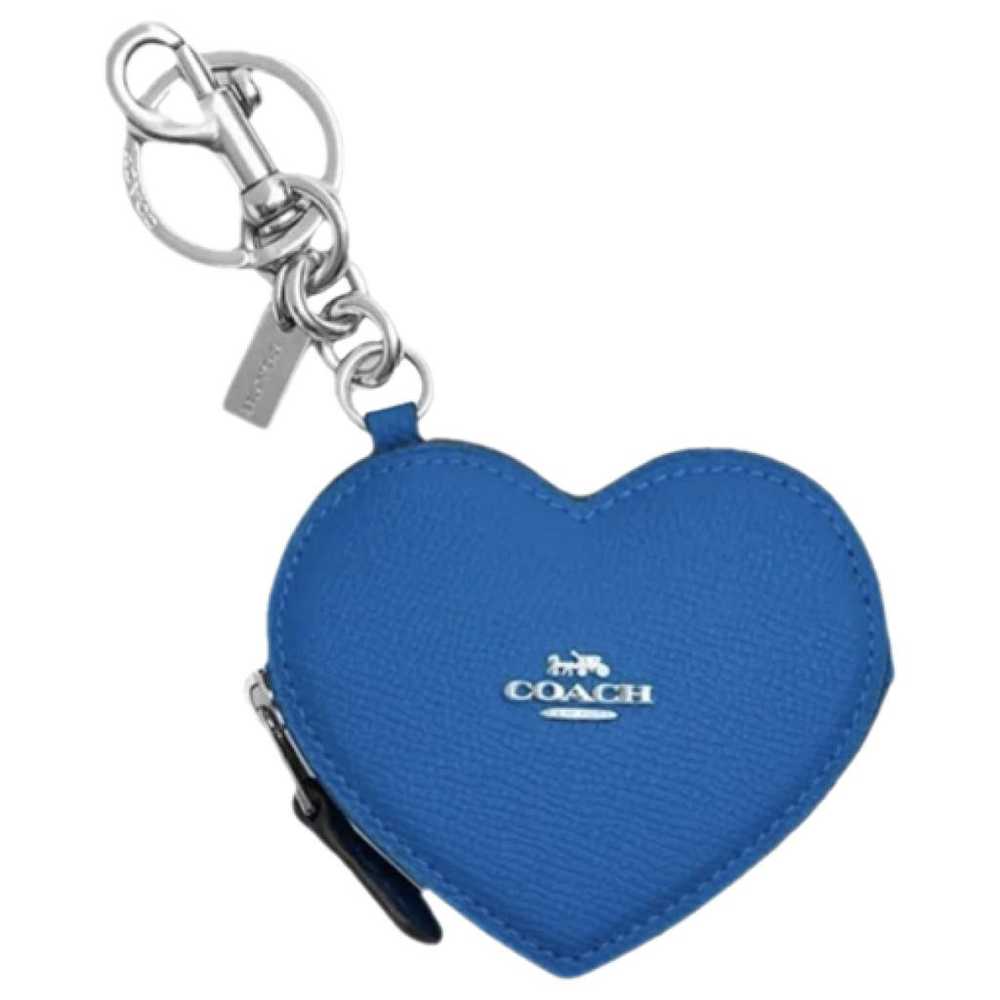 Coach Leather bag charm - image 1