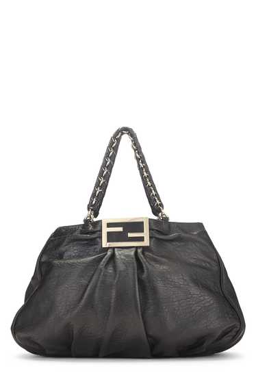 Black Leather Mia Large