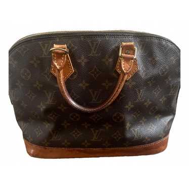 Louis Vuitton Alma leather handbag