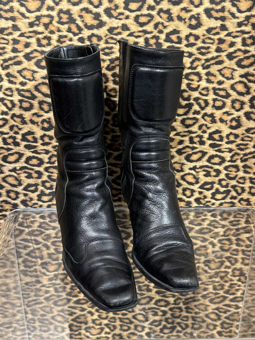 Miu Miu F/W1999 Moto Boots 37 - image 2