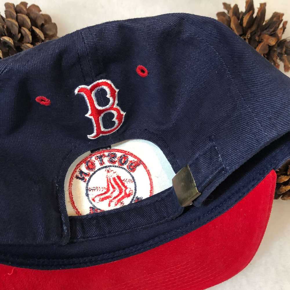 Vintage MLB Boston Red Sox Signatures Strapback H… - image 2