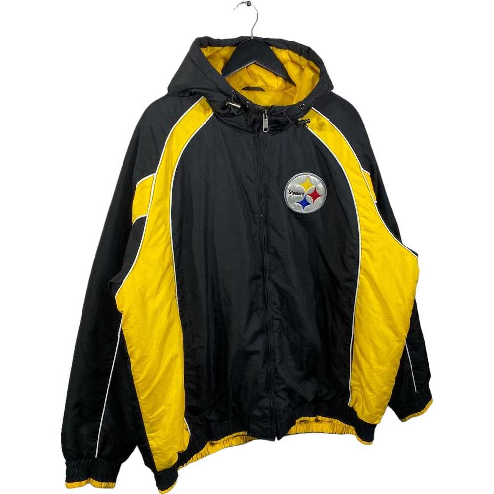 NFL NFL Pittsburgh Steelers Hoodie Full Zip Jacket - image 3