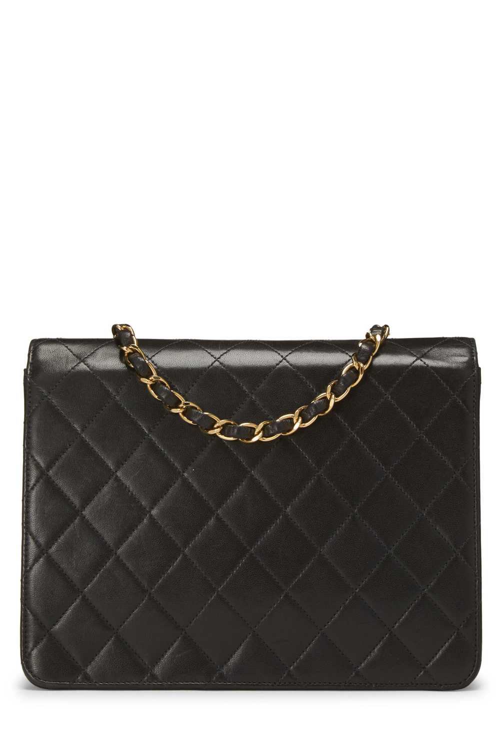 Black Lambskin Ex Flap Small - image 4