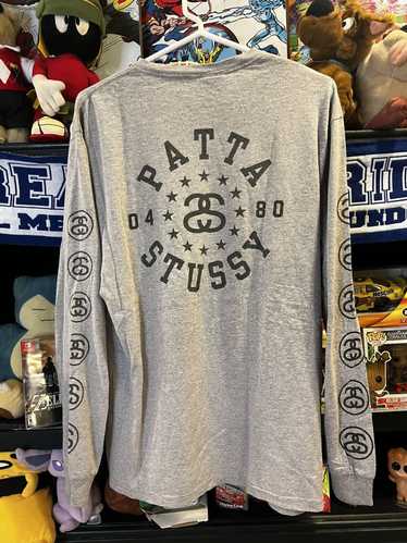 Streetwear × Stussy Rare STÜSSY Patta Long Sleeve