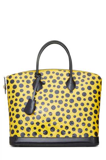 Yayoi Kusama x Louis Vuitton Yellow Monogram Verni