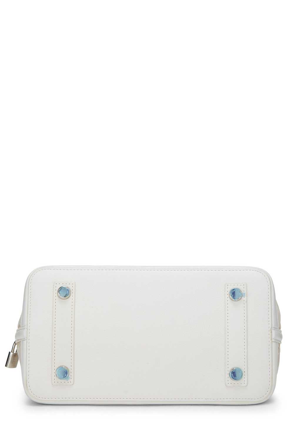 White Monogram Mesh Transparence Lockit - image 5