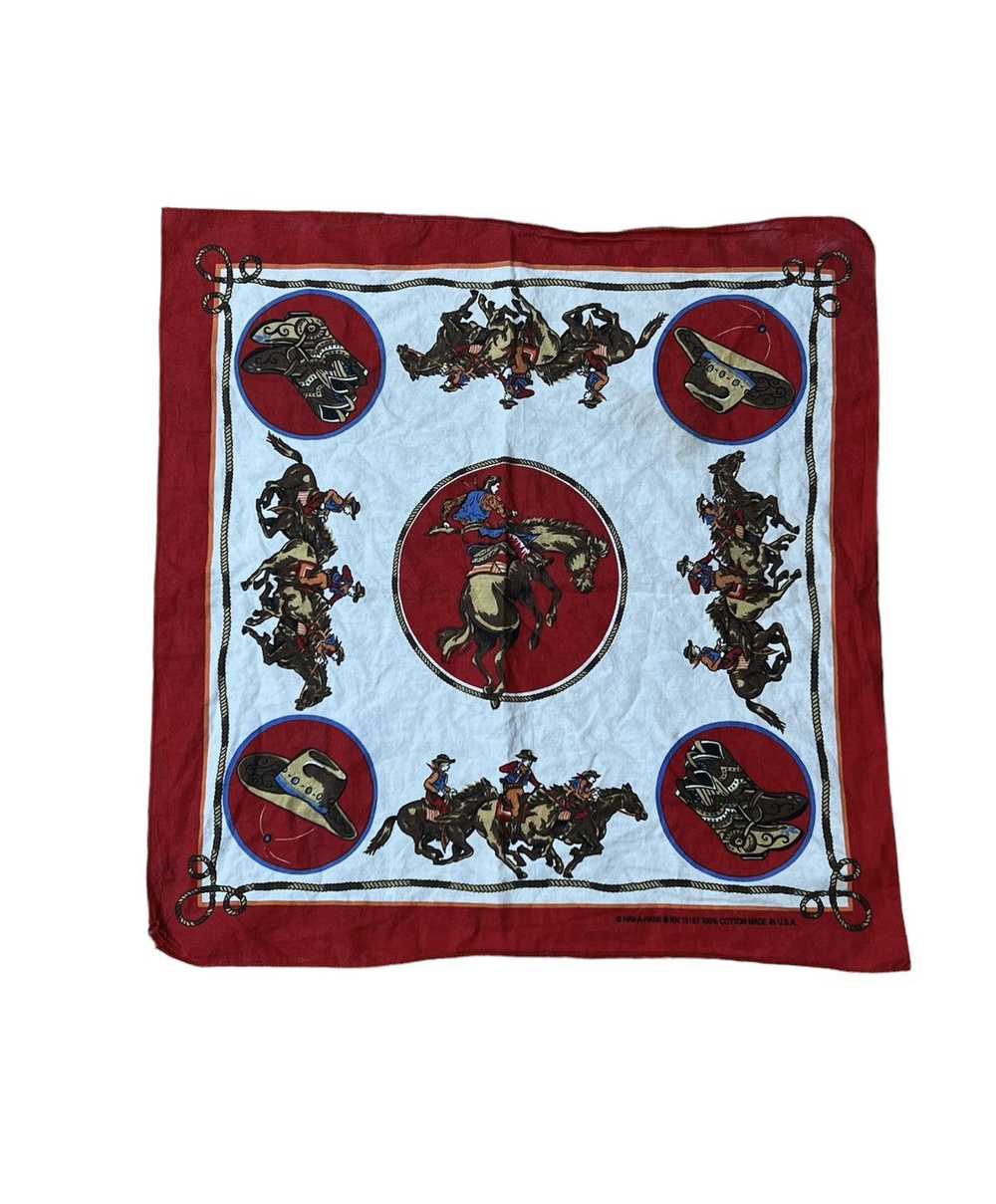 Other Hav-A-Hank Bandana Handkerchief Cowboy Hors… - image 1